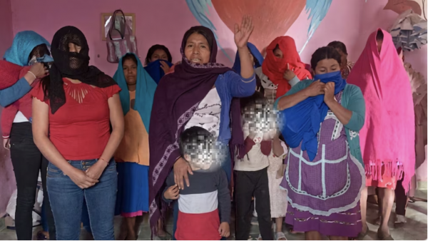 Mujeres indígenas desplazadas de Guerrero piden apoyo a Estados Unidos ante violencia: “la presidenta no nos hace caso”